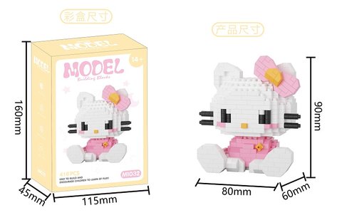 Doll building block toys micro-particle building block educational toys