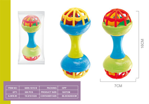 Rattle-Double-headed Rattle Toys Baby Toys