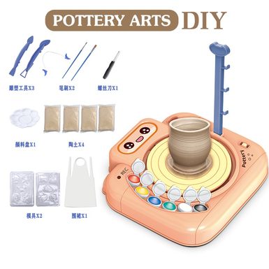 Electric camera pottery machine