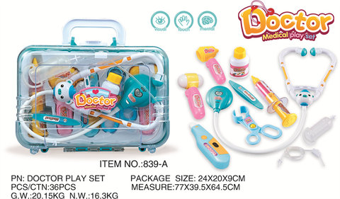 Handbox, medical equipment, medical equipment, doctor's toys, family toys, thermoplastics.