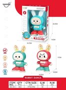 炫舞小萌兔 益智玩具     带灯光跳舞玩具