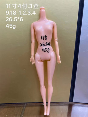 Barbie body mold iron mold Ahua old mold used mold