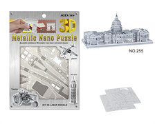 美国国会3D纳米模型拼装玩具 益智玩具