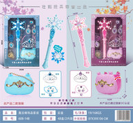 雪花闪光棒饰品套装 过家家玩具
