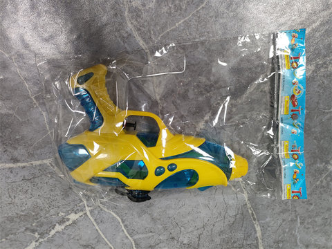 Manual card head OPP bag transparent water gun toy summer toy