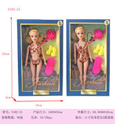 11寸实身芭比泳装2款混装 芭比娃娃玩具