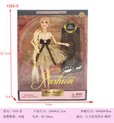 11寸实身芭比+配件 芭比娃娃玩具