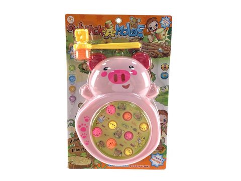 Electric toys, new pigs, lights, music, spinning hamsters.