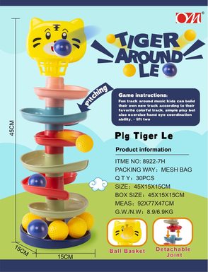 Turn around and match 7-ball slide color random
