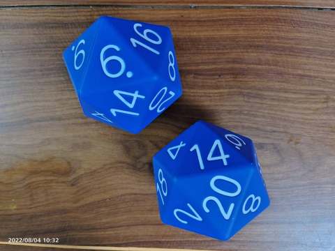 PU multi-sided dice