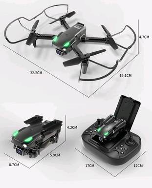 Mini folding obstacle avoidance single camera WiFi small quad aircraft