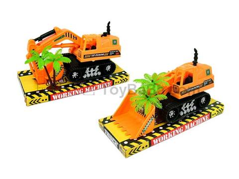 Inertial tracked engineering vehicle